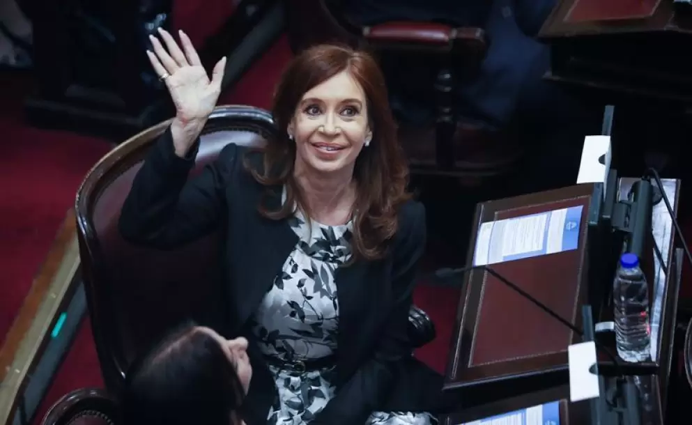 Cristina Fernández presenta su candidatura a la Vicepresidencia de Argentina