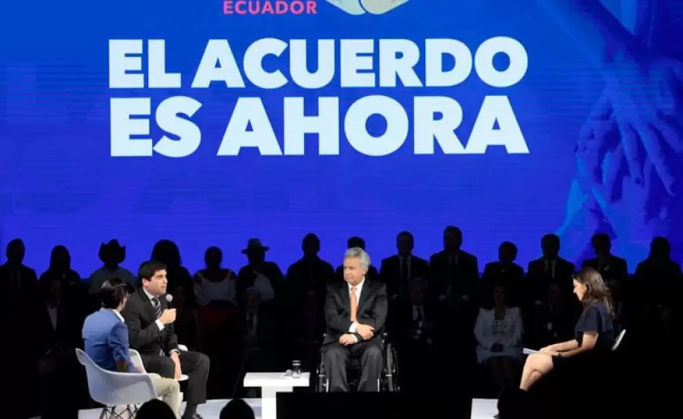 El Gobierno lanz el Acuerdo Nacional Ecuador 2030