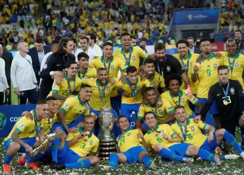 Brasil se consagra campen de la Copa Amrica por novena vez