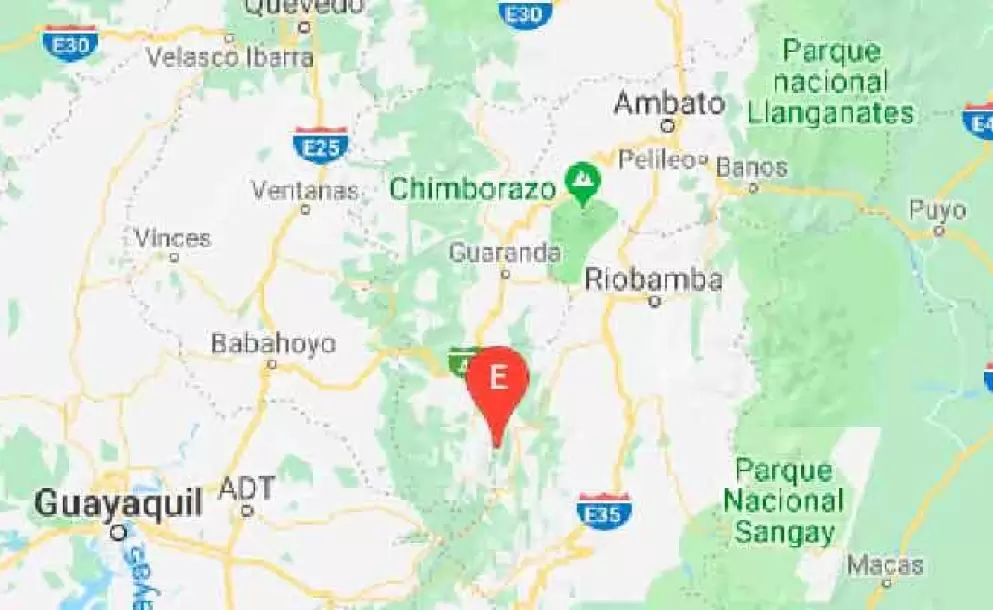 Un sismo de 4.65 se registró en Chimborazo