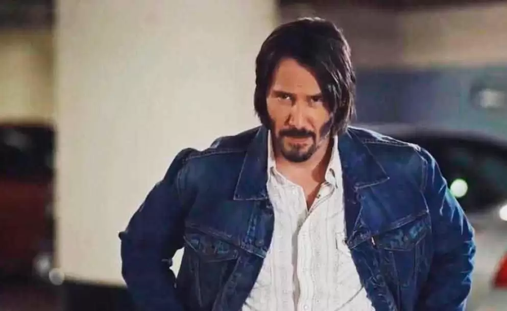 Keanu Reeves luci una nueva e irreconocible apariencia durante el rodaje de su prxima pelcula