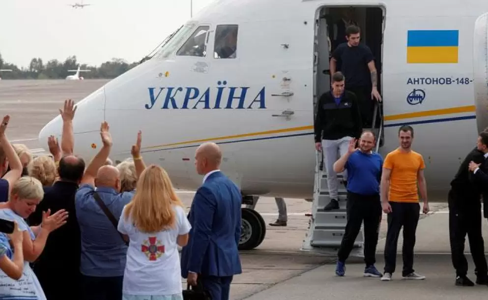 Rusia y Ucrania realizan un histrico intercambio de prisioneros