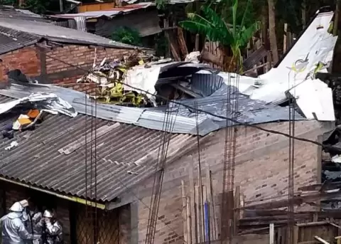 Siete muertos en Colombia por la cada de una avioneta