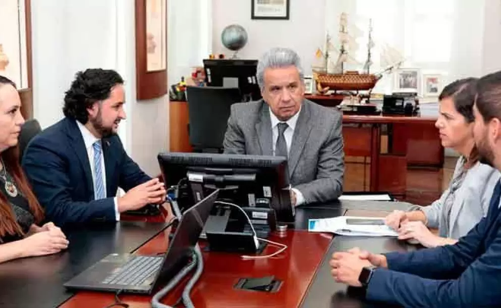 Lenín Moreno anuncia un proyecto de Ley de Protección de Datos Personales