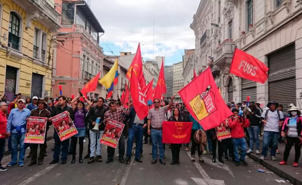 Organizaciones sindicales no dialogarn hasta que el Gobierno suspenda las medidas econmicas
