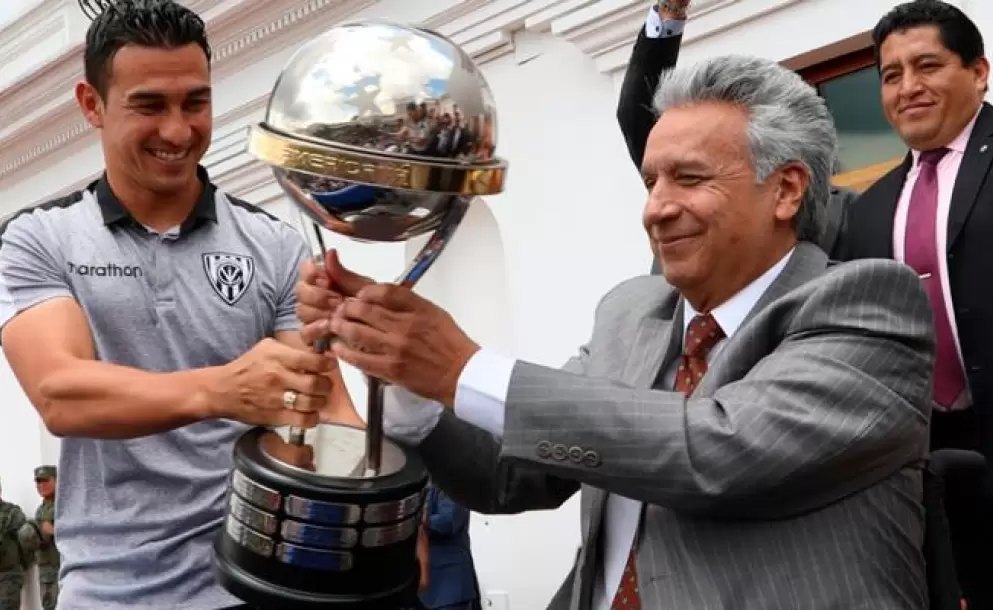 Independiente del Valle recibi reconocimiento en Carondelet