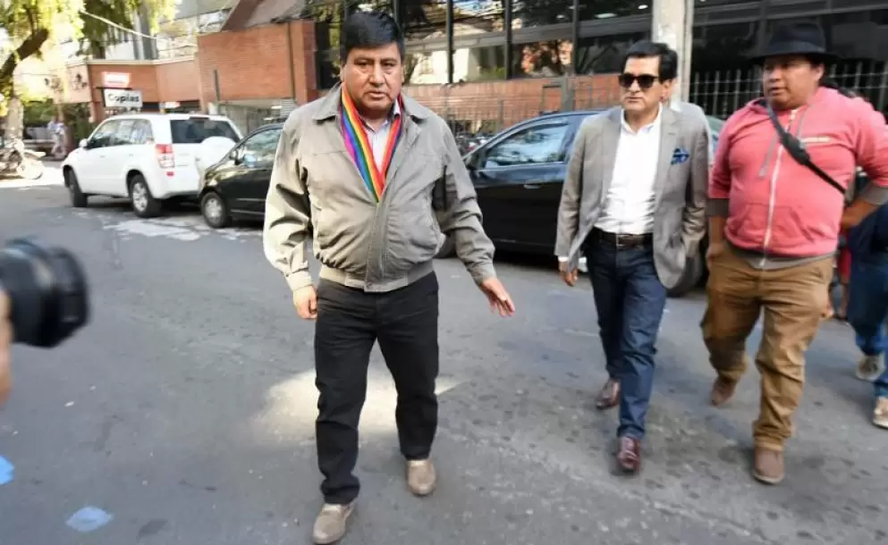 "No hubo secuestro a policías y periodistas" dice ante la Fiscalía el presidente de la Ecuarunari