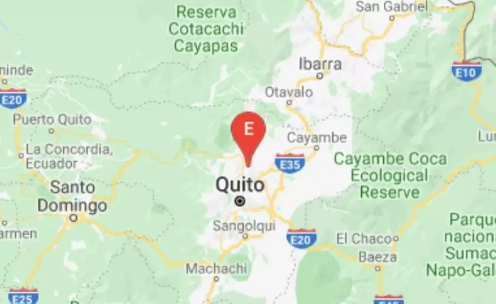 Quito despert con un fuerte temblor este domingo 8 de diciembre