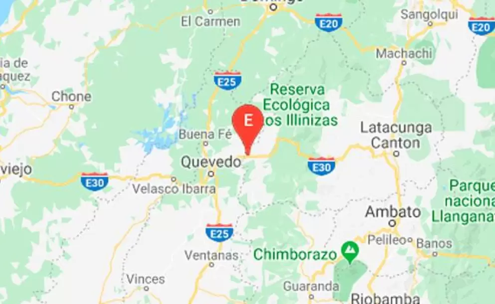 El Instituto Geofísico registró un sismo de 3.82 grados en La Mana, Cotopaxi