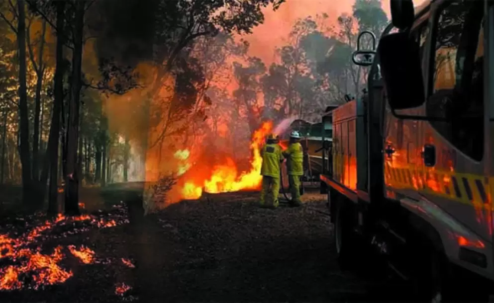 Chile percibe el humo de los incendios australianos