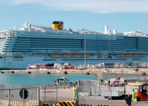 Italia descarta caso de coronavirus en crucero que transportaba a 6 000 pasajeros