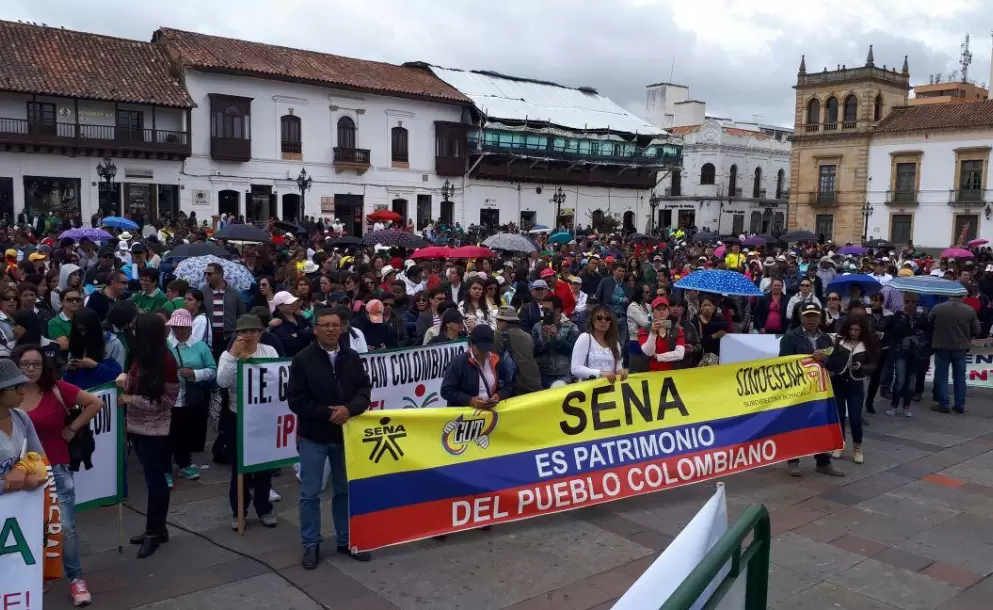 Central obrera exige garantas de proteccin sindical en Colombia