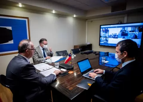 Jos� Valencia habla del escenario luego de la cuarentena, en reuni�n con cancilleres de Iberoam�rica