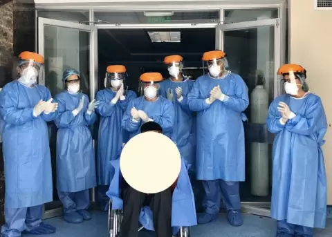 En Loja se dio de alta a siete personas que se recuperaron del coronavirus