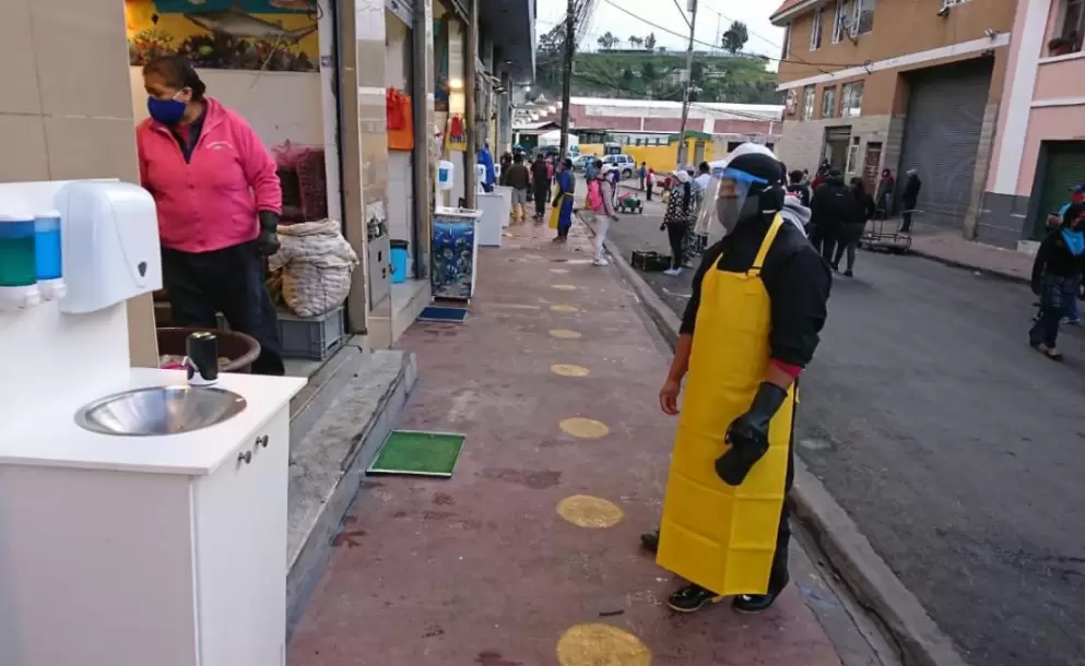 Seis parroquias del sur, los sitios con ms contagios de covid-19 en Quito