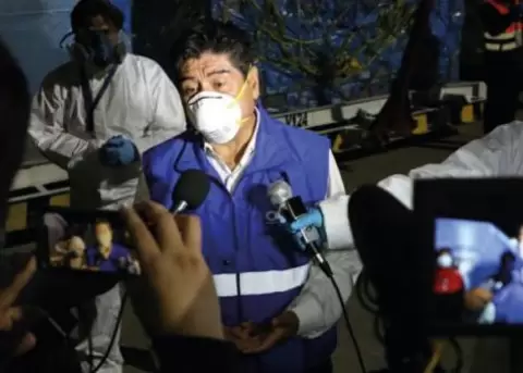 Alcalde de Quito, Jorge Yunda, dice que servicios sanitarios "ya no dan ms"
