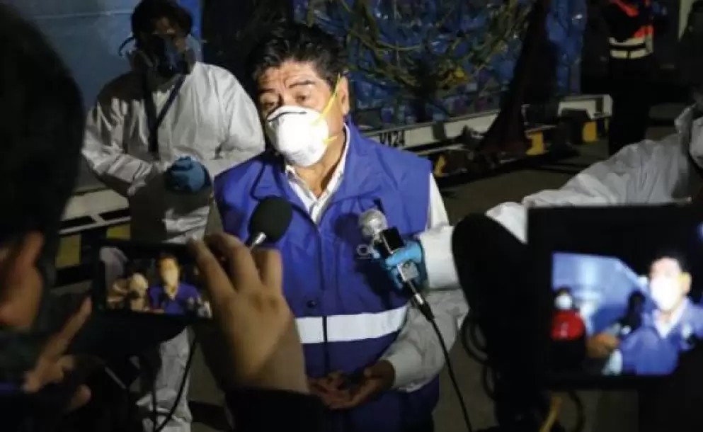 Alcalde de Quito, Jorge Yunda, dice que servicios sanitarios "ya no dan ms"