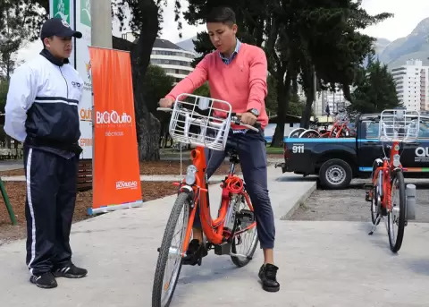 En Quito aument la circulacin en bicicleta