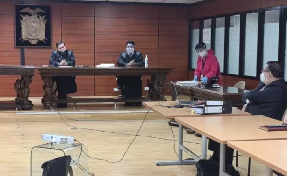 Se realiz audiencia por recurso de casacin presentado por Jamil Mahuad