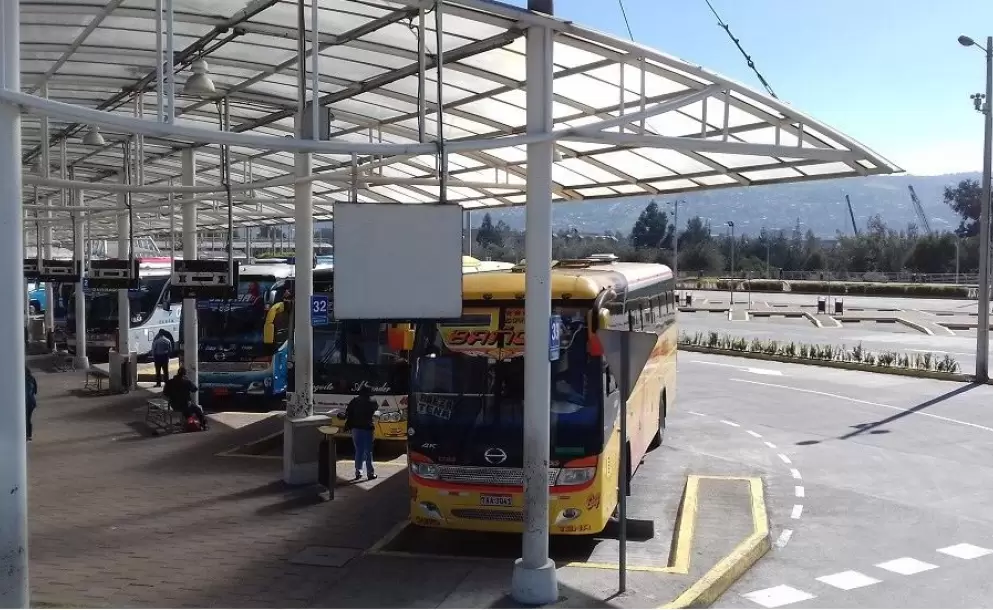 COE Metropolitano mantiene suspensión del transporte interprovincial en terminales de Quito