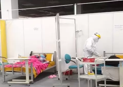 Centro Temporal ampliar� atenci�n de pacientes covid-19 en Quito