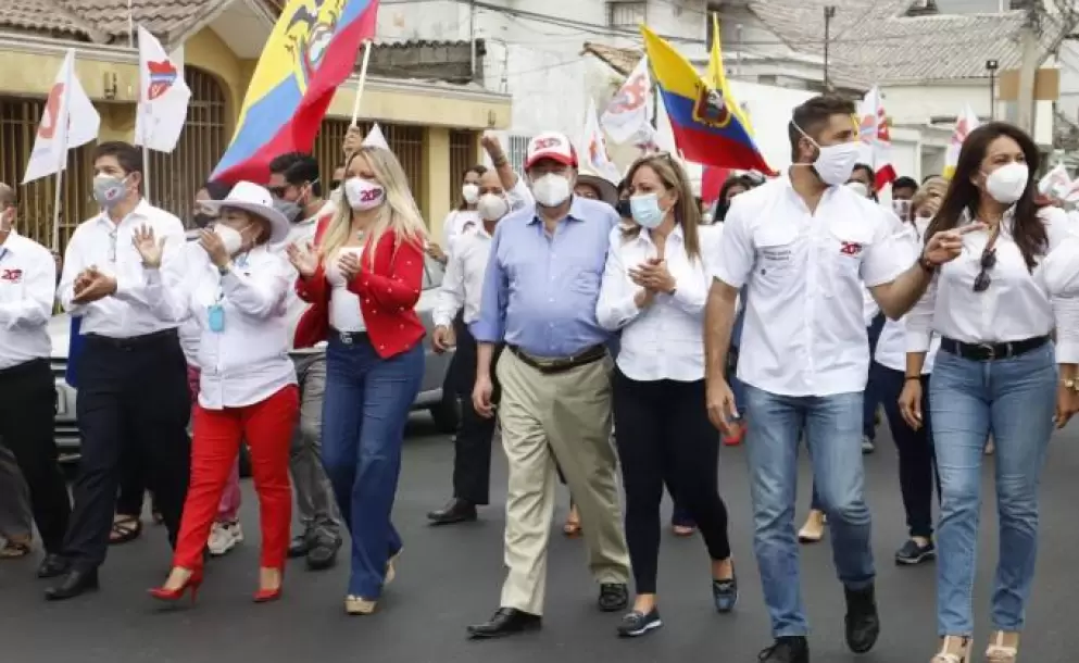 Democracia Sí inscribió sus candidatos a asambleístas en Guayas