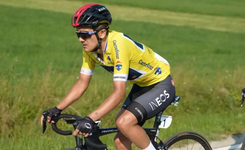 Richard Carapaz mantiene posición en la general de La Vuelta; David Gaudu, el mejor en la montaña