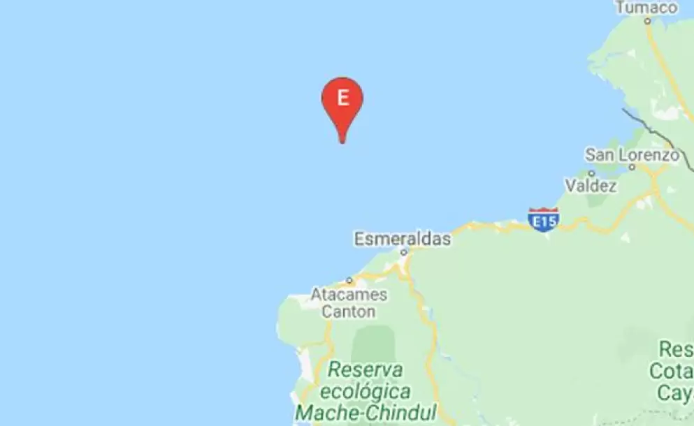 Un enjambre de sismos se registra en la regin Costa del Ecuador