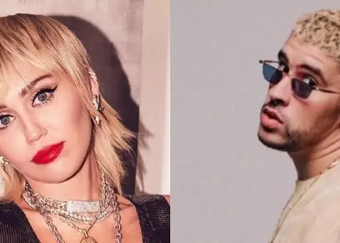 Redes sociales filtran la colaboracin entre Miley Cyrus y Bad Bunny