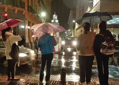 Lluvias se mantendrn en Quito