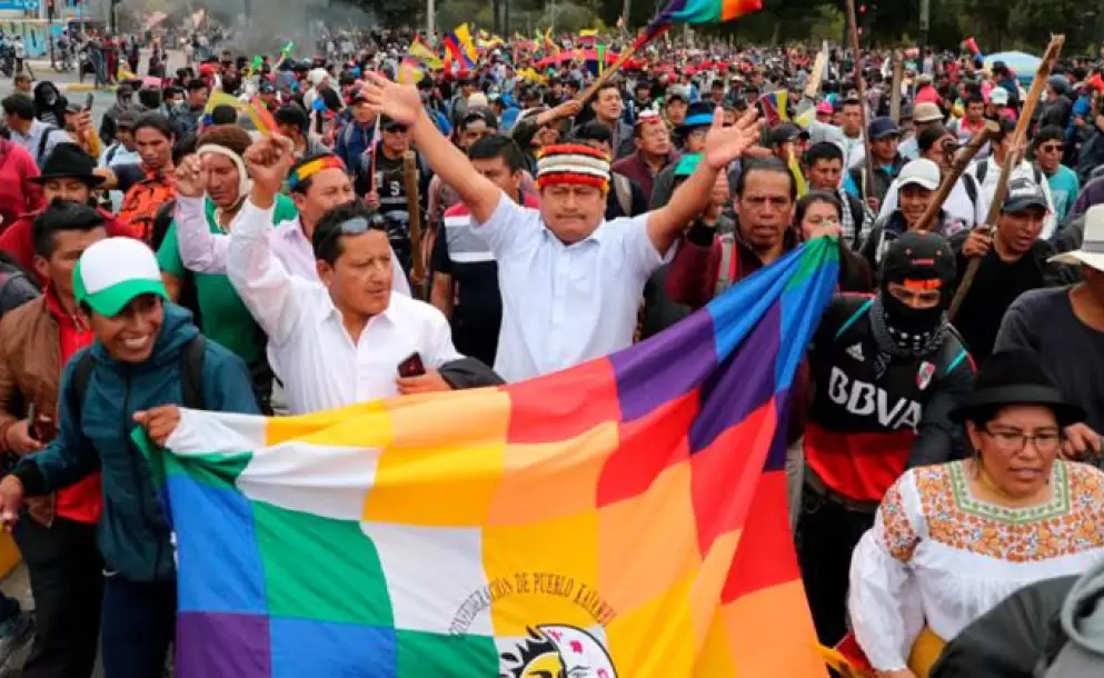 Congreso de la Conaie con llamado a la unidad no solo del movimiento indgena, sino de todo el pas