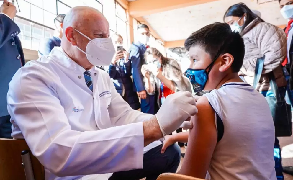 Ecuador inicia con la vacunacin antiCOVID19 a nios desde los 5 hasta los 11 aos