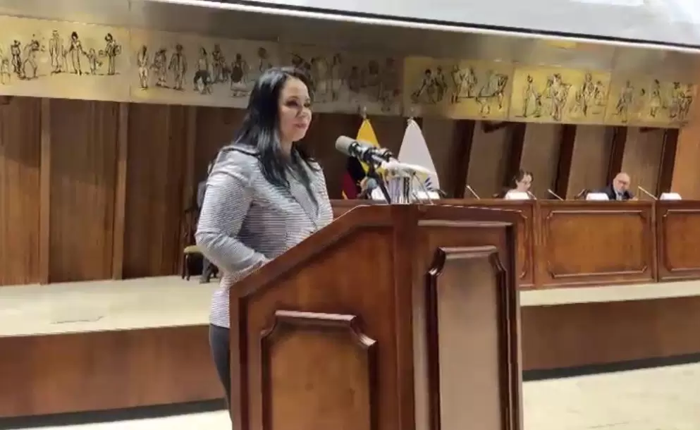 La curul de la legisladora Bella Jimnez est en manos del pleno de la Asamblea Nacional