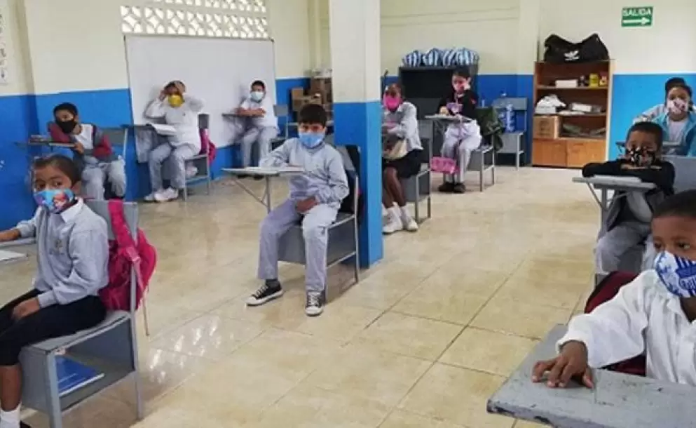 Ministerio de Educacin anuncia que los estudiantes que estn en clases presenciales continan bajo esa modalidad