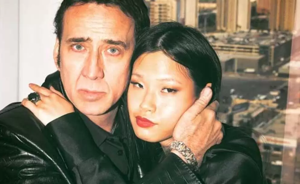 Nicolas Cage y su esposa Riko Shibata esperan su primer hijo