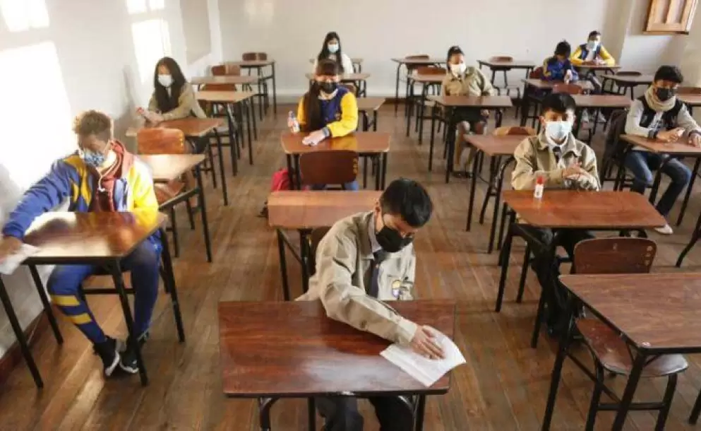1,4 millones de estudiantes están convocados a clases presenciales