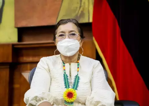 Guadalupe Llori denuncia que sus compaeros de Pachakutik quieren desestabilizarla