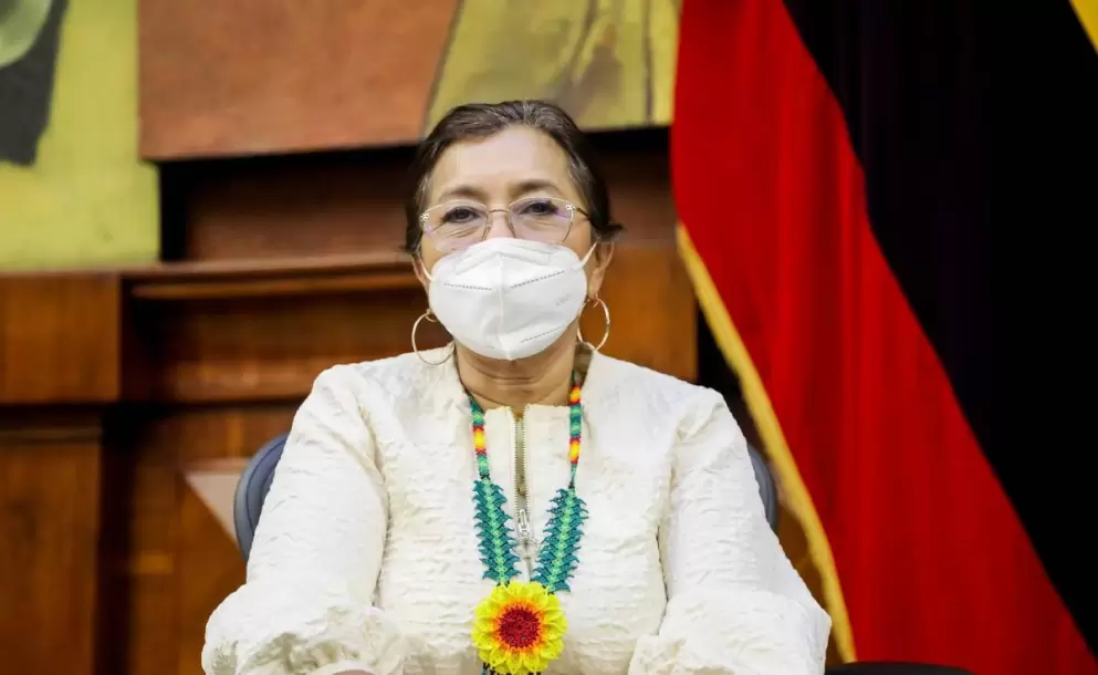 Guadalupe Llori denuncia que sus compaeros de Pachakutik quieren desestabilizarla