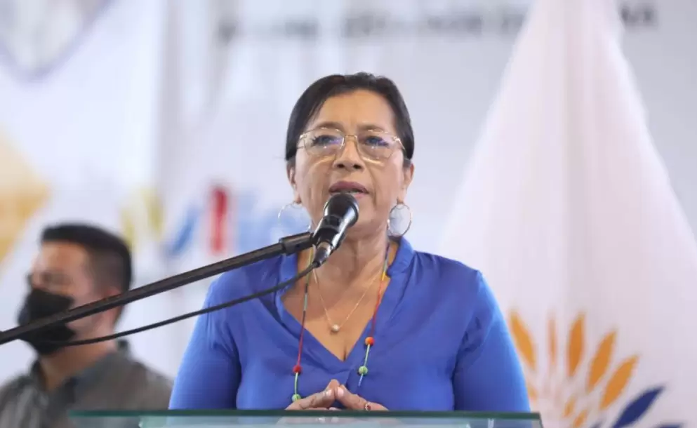 Guadalupe Llori invita al presidente Guillermo Lasso a 'bajar las tensiones y provocaciones' y a abrir el dilogo