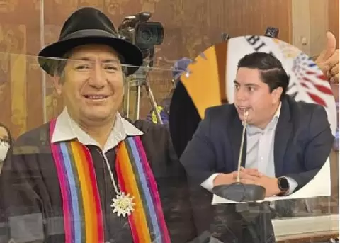 Salvador Quishpe: Juan Pablo Hidalgo sera el hombre del maletn del Gobierno