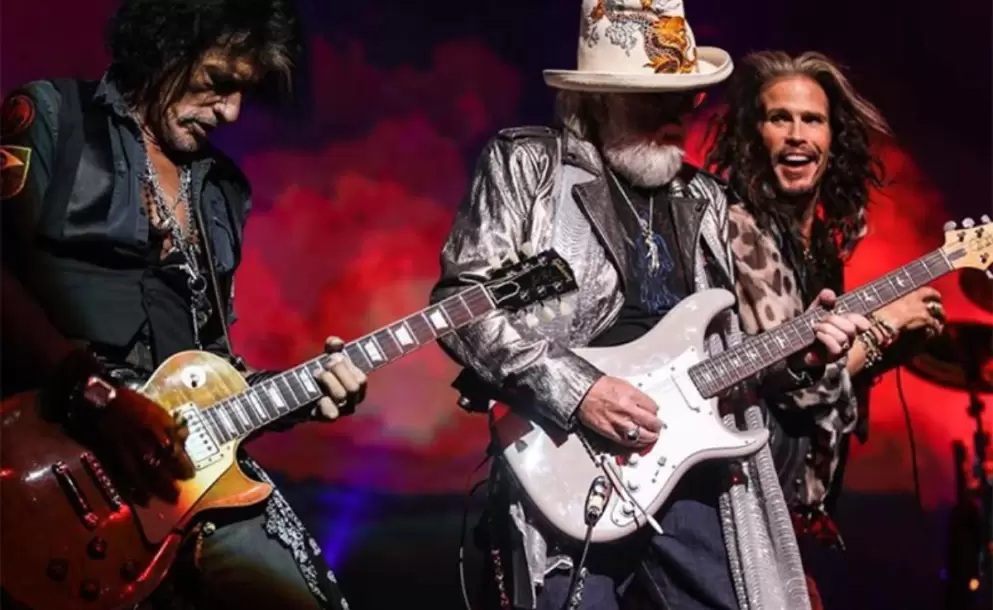 Aerosmith cancela gira por recada de Steven Tyler en las drogas