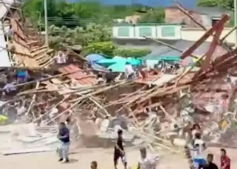Colombia: al menos 4 muertos y 30 heridos graves tras derrumbe de palcos en plaza de toros de El Espinal, Tolima