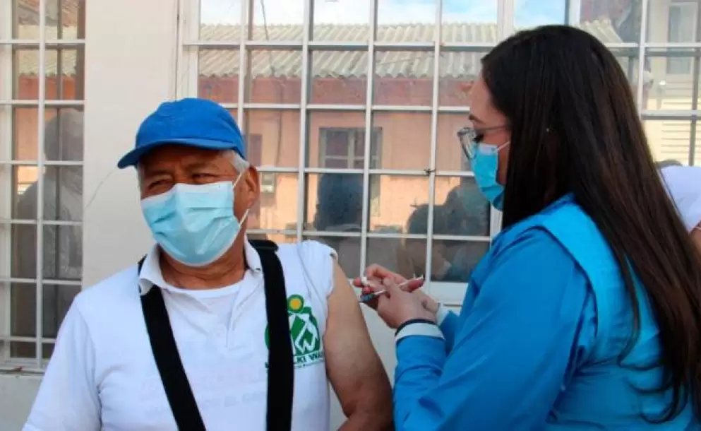 104 000 dosis fueron aplicadas en minga de vacunacin de refuerzos