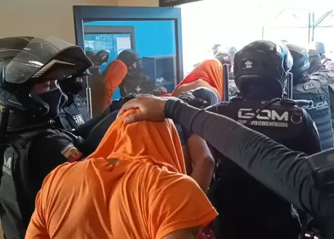 SNAI: La violencia contra la Polic�a ya se registraba antes de que se efect�en los traslados de presos