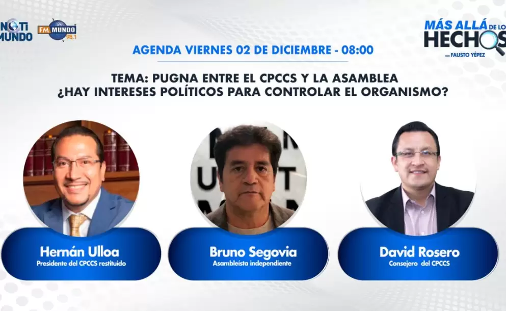 CPCCS, paralizado ante la rivalidad por su administracin