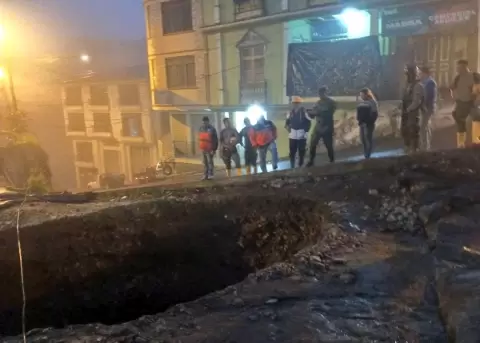 Nuevo socavn en Zaruma demuestra la falta de control de las autoridades en el incremento de la minera ilegal