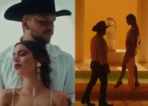 Christian Nodal y Tini lanzan adelanto de cancin que originalmente iba a dueto con Belinda