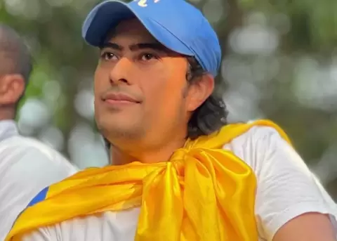 Nicol�s Petro, hijo del presidente de Colombia, Gustavo Petro.