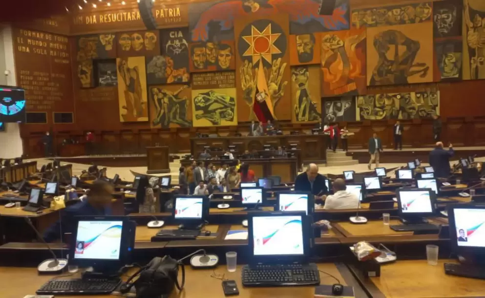Con el dictamen favorable de la CC, el trámite del juicio político contra Lasso podría durar 30 días
