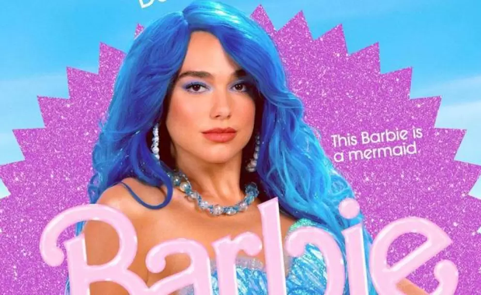 Confirman la participacin de Dua Lipa en la pelcula de "Barbie" que se estrena en julio